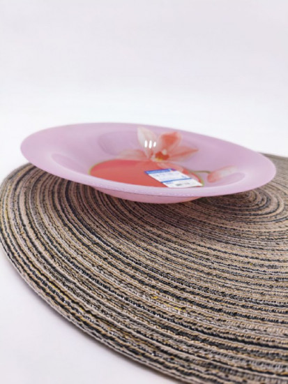 Тарелка суповая «Red Orchis»