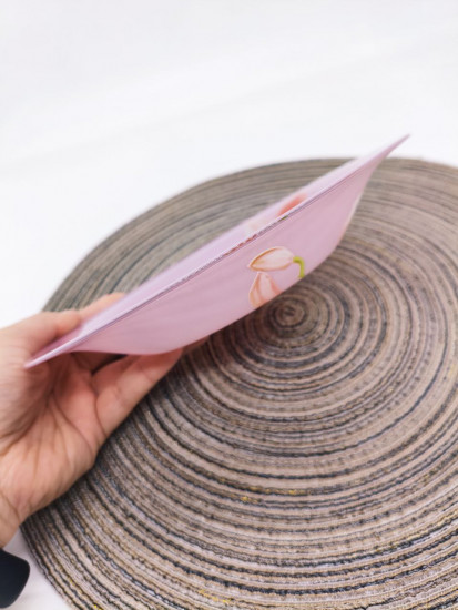 Тарелка суповая «Red Orchis»