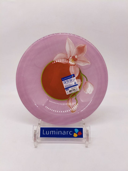 Тарелка суповая «Red Orchis»