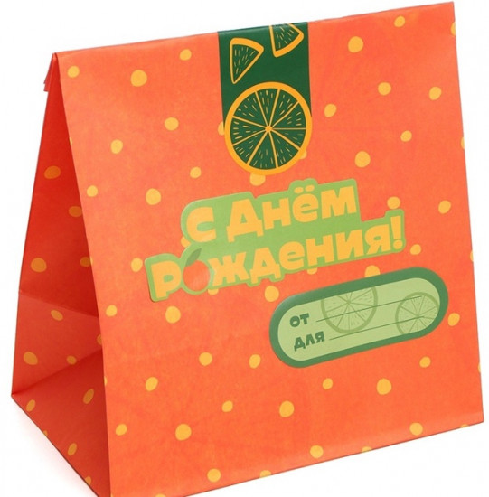 Набор пакетов подарочных со стикерами