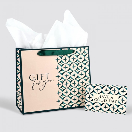 Пакет с открыткой «Геометрия»