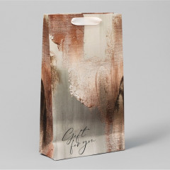 Пакет подарочный под две бутылки - Фото 5