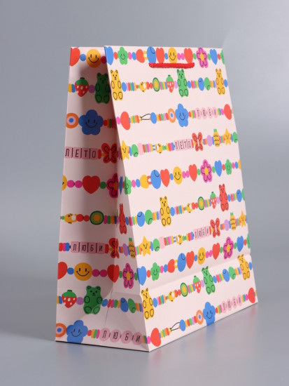 Пакет подарочный «Бусы»