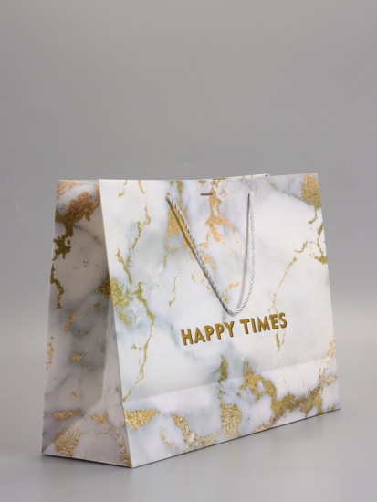 Пакет подарочный «Мрамор»