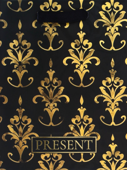 Пакет подарочный «Черное золото»