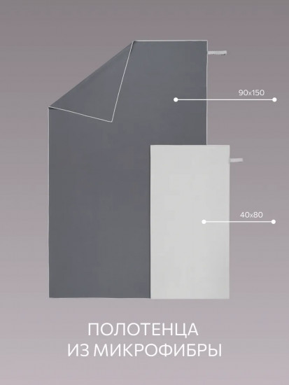 Комплект полотенец для фитнеса «Fitness»