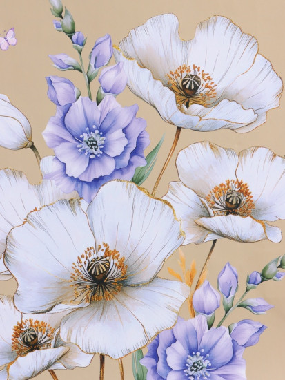 Пакет подарочный «Цветочное настроение»