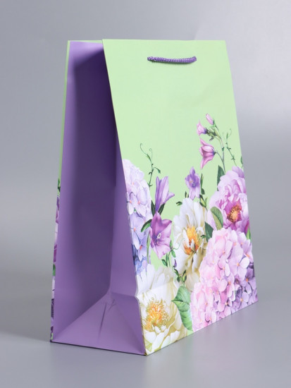 Пакет подарочный «Цветы»