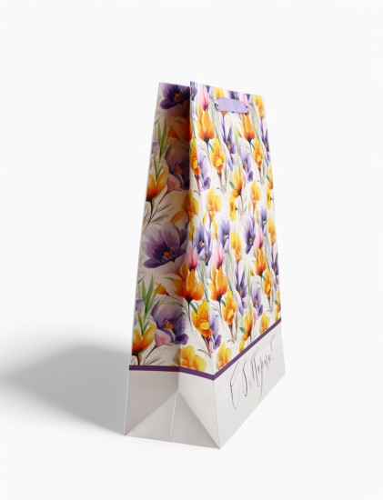 Пакет подарочный «8 марта»