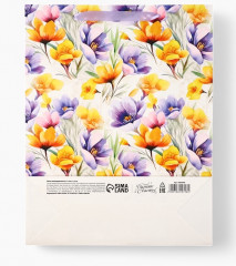 Пакет подарочный «8 марта» - Фото 4