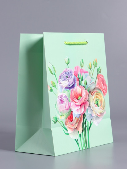 Пакет подарочный «Весенний букет»