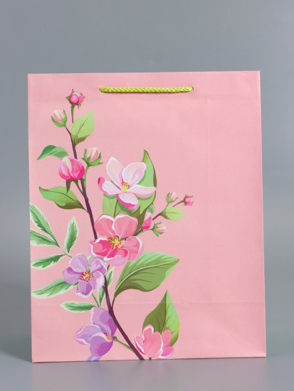 Пакет подарочный «Нежный комплимент»