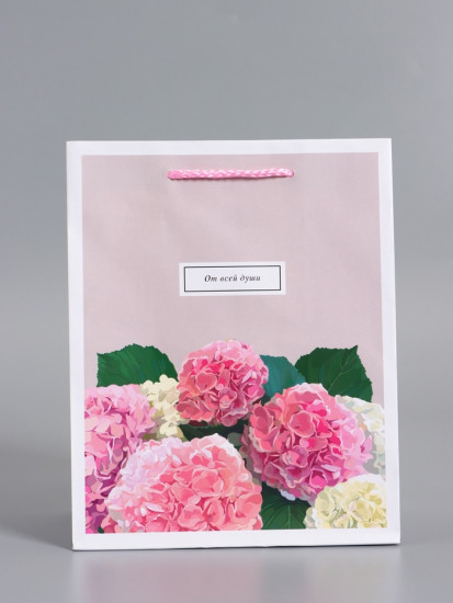 Пакет подарочный «От всей души»