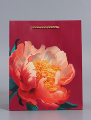 Пакет подарочный «Пион» - Фото 1