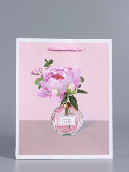 Пакет подарочный «Счастья и любви»