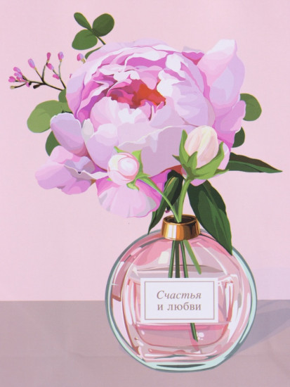 Пакет подарочный «Счастья и любви»