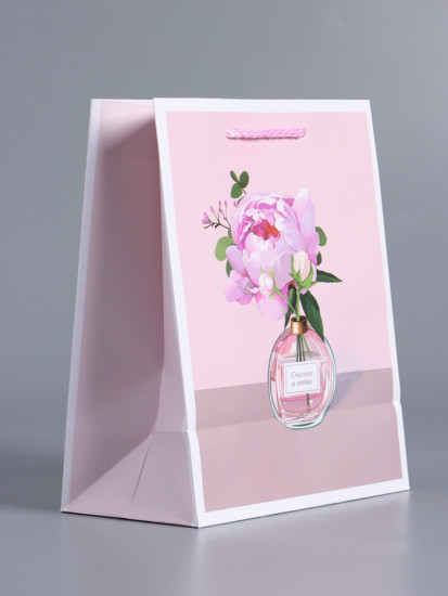 Пакет подарочный «Счастья и любви»