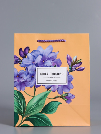 Пакет подарочный «Тонкая эстетика»