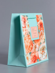 Пакет подарочный «Цвети каждый день» - Фото 3