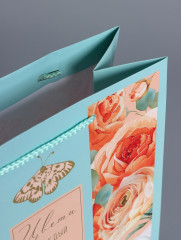 Пакет подарочный «Цвети каждый день» - Фото 4