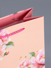 Пакет подарочный «Цветы» - Фото 4