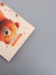 Пакет подарочный «Мишка в поле» - Фото 5