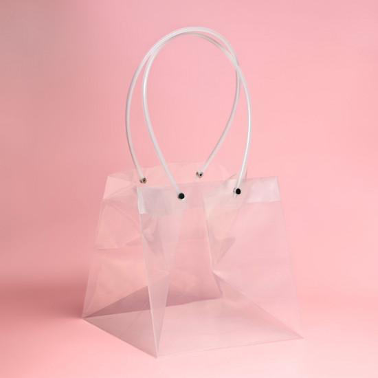 Пакет подарочный с квадратным дном