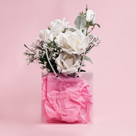 Пакет подарочный с квадратным дном