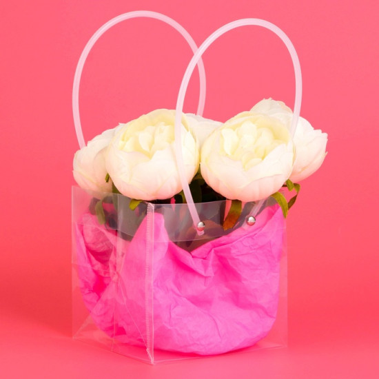 Пакет подарочный с квадратным дном