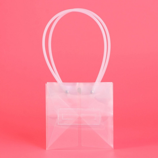 Пакет подарочный с квадратным дном