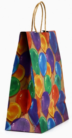 Пакет с клапаном «С Днём рождения»