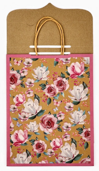 Пакет с клапаном «Цветы»