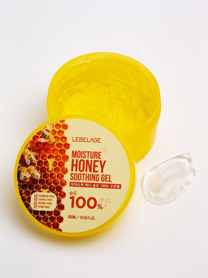 Гель для лица и тела увлажняющий с экстрактом мёда «Moisture Honey Soothing Gel»