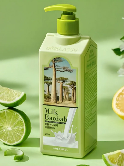Гель для душа с ароматом лайма и базилика «Body Wash Lime and Basil»