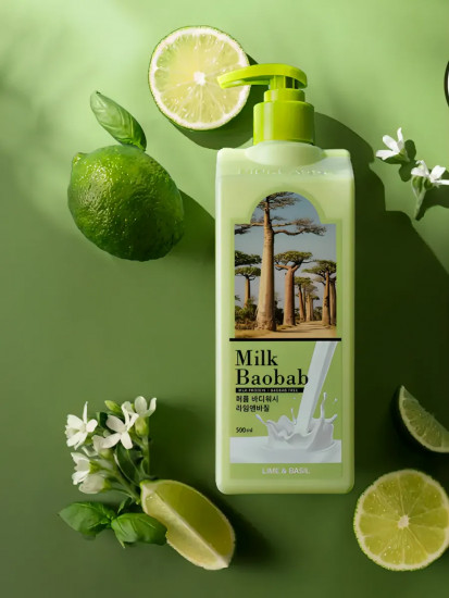 Гель для душа с ароматом лайма и базилика «Body Wash Lime and Basil»