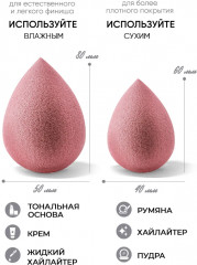 Набор спонжей для макияжа - Фото 5