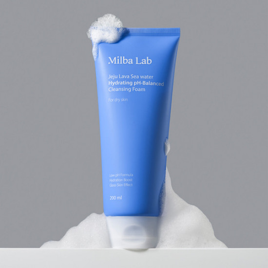 Пенка для умывания лица очищающая «Jeju Lava Seawater Hydrating PH-Balanced Cleansing Foam»