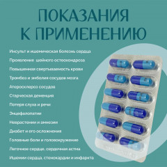 Бучанские капсулы для профилактики инсульта и ишемии «Buchang Naoxintong Capsul» - Фото 2