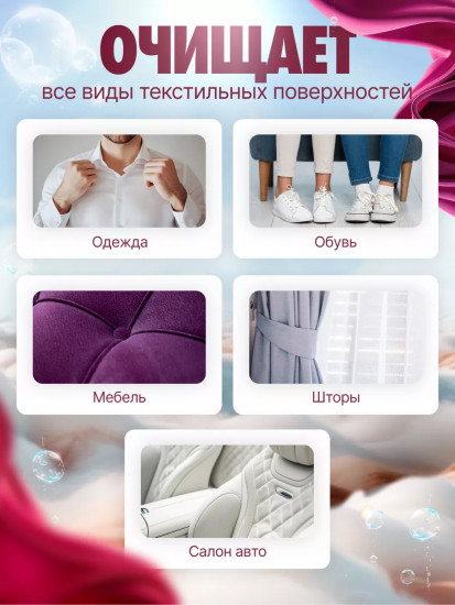 Влажные салфетки от пятен на одежде