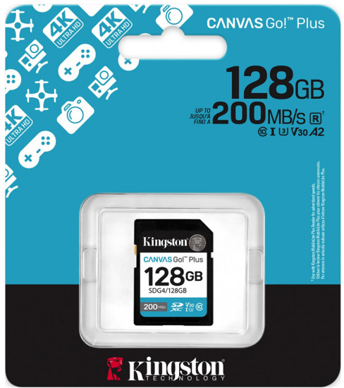 Карта памяти Canvas Go Plus C10 UHS-I U3