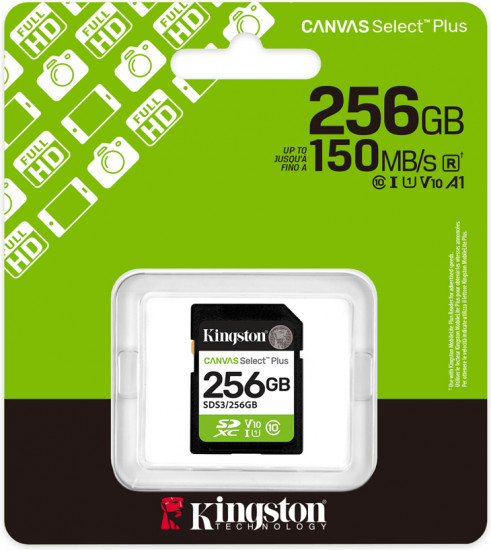 Карта памяти Canvas Select Plus C10 UHS-I U1