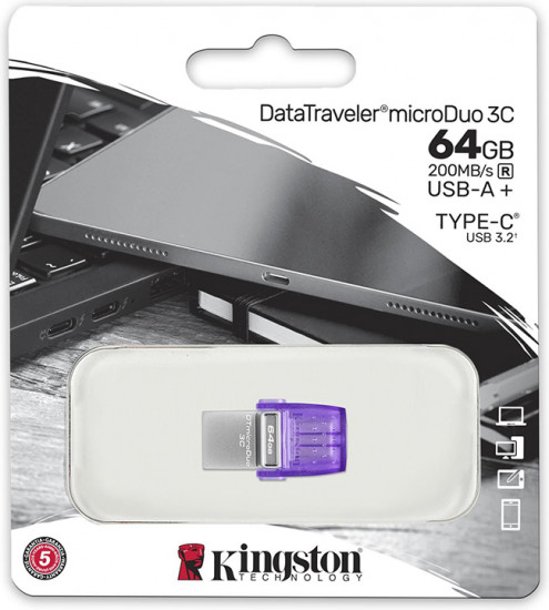USB накопитель Data Traveler microDuo 3C