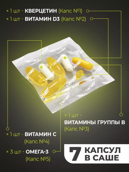Комплекс витаминов для иммунитета «Immune Нealth pack»