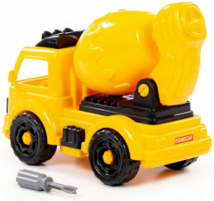 Конструктор-транспорт «Автомобиль-бетоновоз» - Фото 2