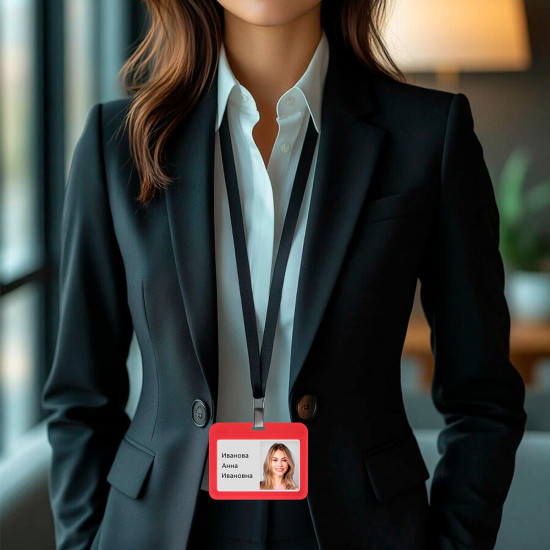 Бейдж горизонтальный