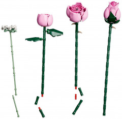 Конструктор Botanicals 10374 Букет розовых роз. Bouquet of Pink Roses - Фото 13