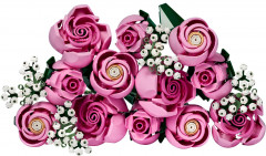 Конструктор Botanicals 10374 Букет розовых роз. Bouquet of Pink Roses - Фото 1