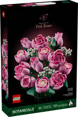 Конструктор Botanicals 10374 Букет розовых роз. Bouquet of Pink Roses - Фото 2