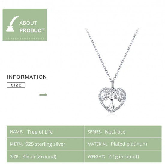 Колье с подвеской «Семейное древо»