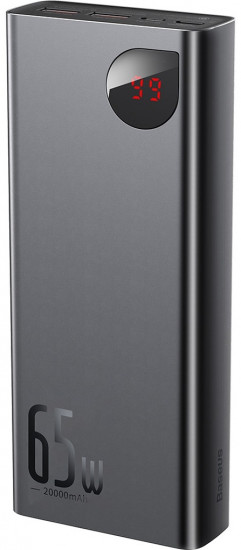 Power bank Baseus Adaman Metal PPIMDA-D01 20000mAh 65W Black